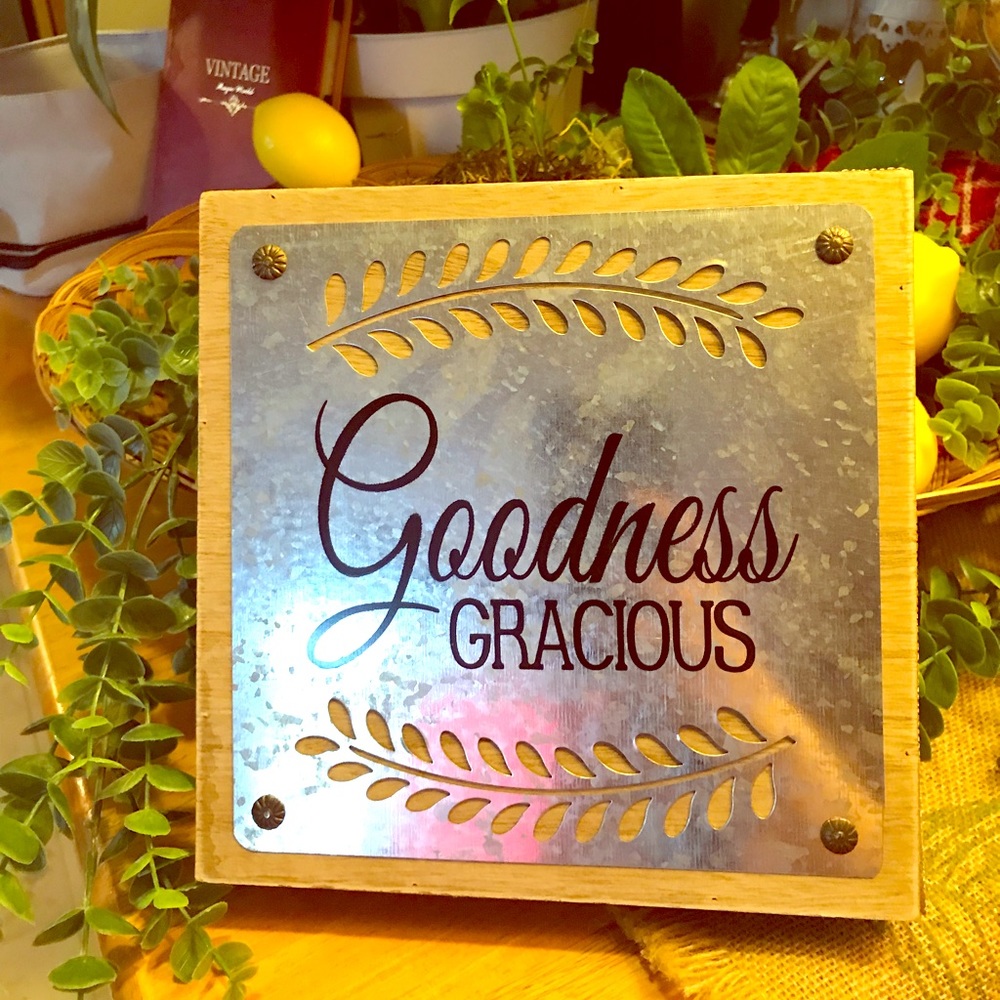Adorable Wall Art “Goodness Gracious”